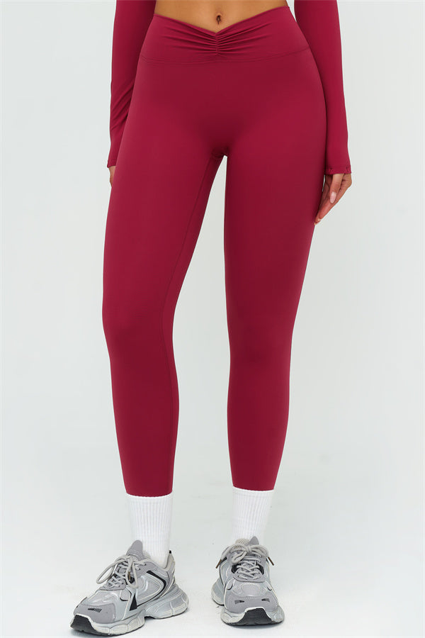 The Lushness Long Sleeve Crop top Leggings 2-Piece Set