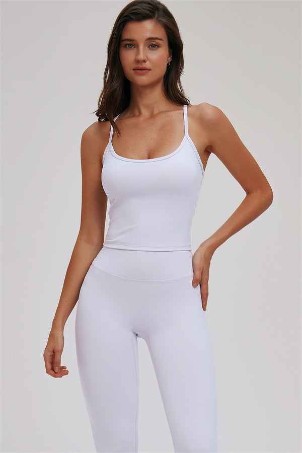 The Svelte Cross Back Tank Top Leggings 2-Piece Set